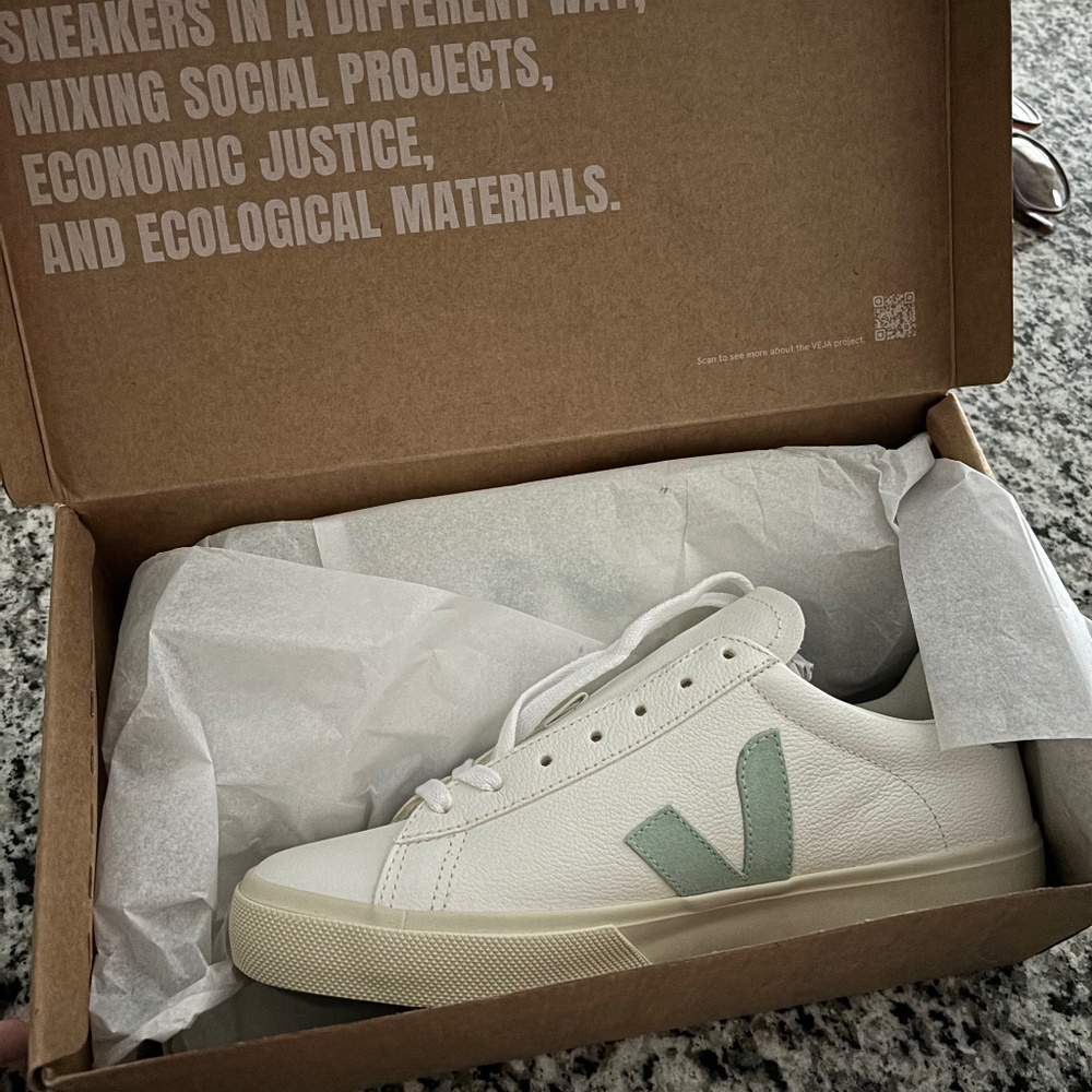 Vejas Campo white/ matcha